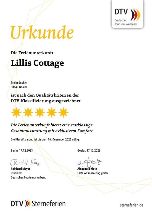 Lillis Cottage Гослар Екстериор снимка